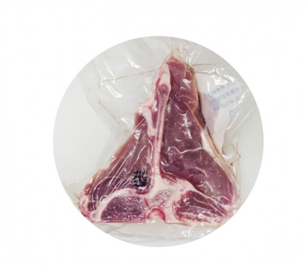 친환경 먹거리 다팜,국내산 송아지 고기 소고기 T본 티본 스테이크 냉장 350g